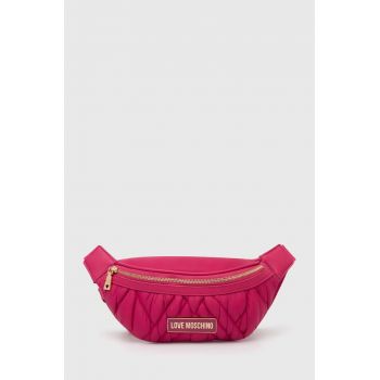 Love Moschino borseta culoarea roz, JC4160PP1LLR100A