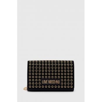 Love Moschino poseta culoarea negru, JC4063PP1LLH100A