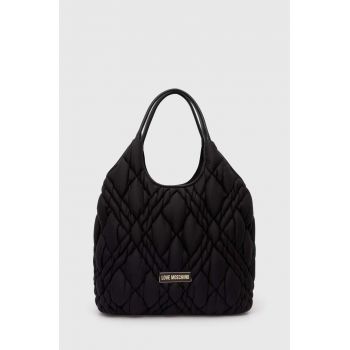 Love Moschino poseta culoarea negru, JC4159PP1LLR100A