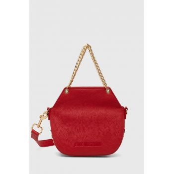 Love Moschino poseta culoarea rosu, JC4020PP1LLT0000