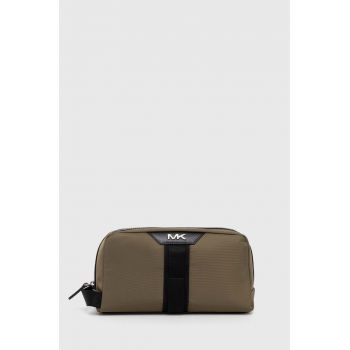 Michael Kors portfard culoarea verde, 33T4LBNV1B
