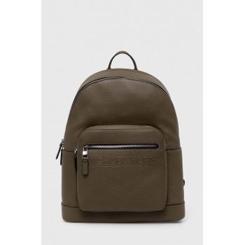 Michael Kors rucsac barbati, culoarea verde, mare, neted, 33T4LHDB2L