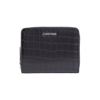 Portofel de piele ecologica cu model crocodil