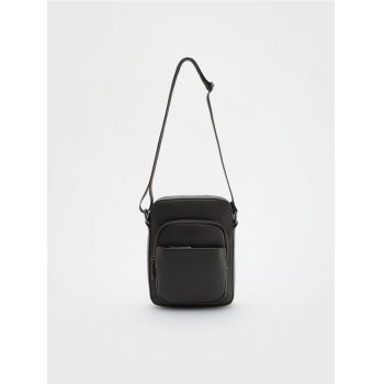 Reserved - Poșetă crossbody - maro-închis