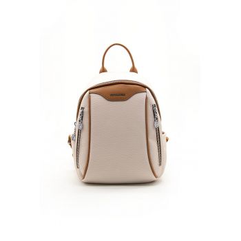 Rucsac de piele ecologica cu model texturat
