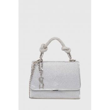 Steve Madden poseta Bknotted culoarea argintiu, SM13001211