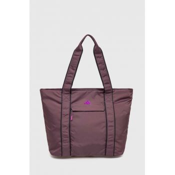 adidas Performance geanta sport Yoga culoarea violet, IM5508