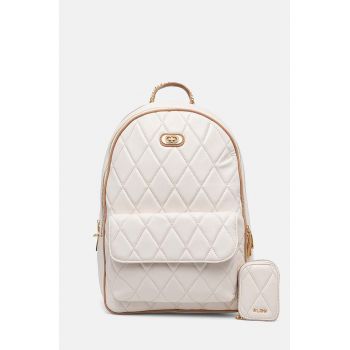 Aldo rucsac LUIGIA femei, culoarea bej, mare, neted, 13824538