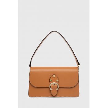 Answear Lab poseta de piele culoarea portocaliu de firma originala