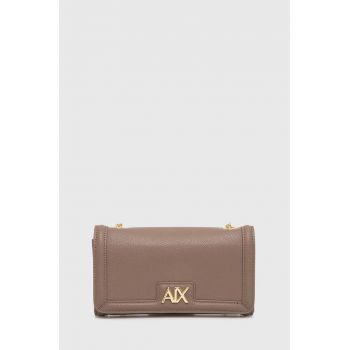 Armani Exchange portofel femei, culoarea bej, 948564 4R731