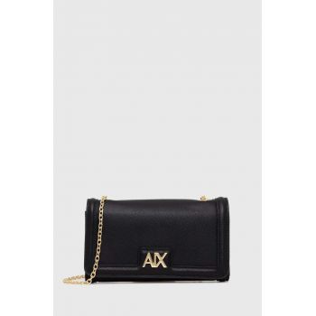 Armani Exchange portofel femei, culoarea negru, 948564 4R731