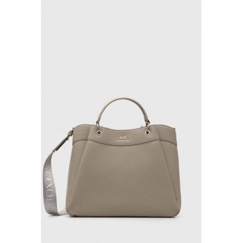 Armani Exchange poseta culoarea bej
