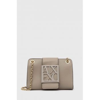 Armani Exchange poseta culoarea bej, 948590 0A874