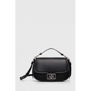 Armani Exchange poseta culoarea negru, 949169 4F788
