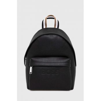 BOSS rucsac femei, culoarea negru, mic, neted, 50531893