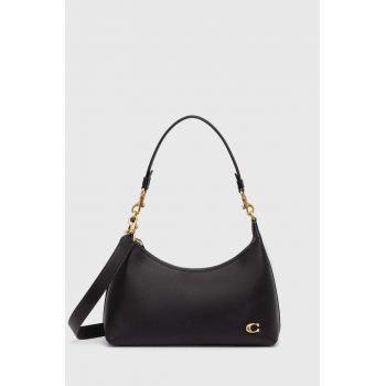 Coach poseta de piele Juliet culoarea negru, CR981