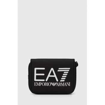 EA7 Emporio Armani portofel culoarea negru, 3R910.245055