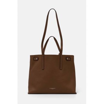 Gianni Chiarini poseta de piele ALTEA culoarea maro, BS 10967 RNGDBL