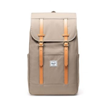 Herschel rucsac Herschel Retreat culoarea maro, mare, neted