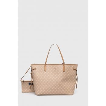 Joop! poseta Cortina Lara culoarea albastru marin, 4140006141