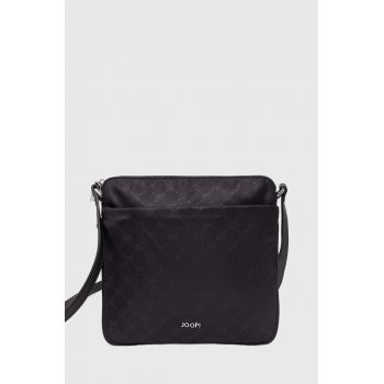 Joop! poseta Nylon Cornflower Lola culoarea negru, 4140007662