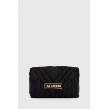 Love Moschino portfard culoarea negru, JC5300PP1LLR100A