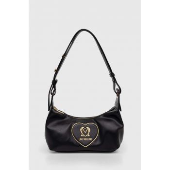 Love Moschino poseta culoarea negru, JC4121PP1LLB0000