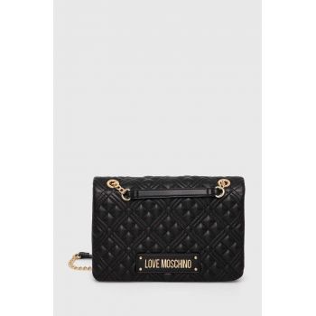 Love Moschino poseta culoarea negru