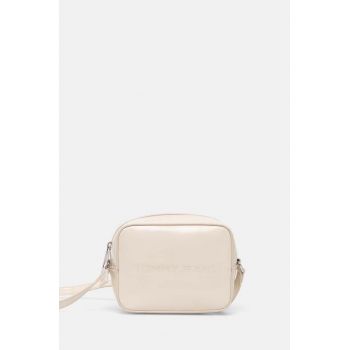 Tommy Jeans poseta culoarea bej, AW0AW16266
