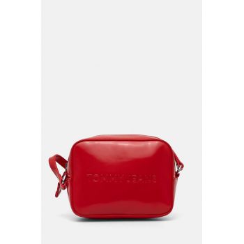 Tommy Jeans poseta culoarea rosu, AW0AW16266