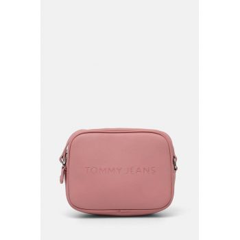 Tommy Jeans poseta culoarea roz, AW0AW16274