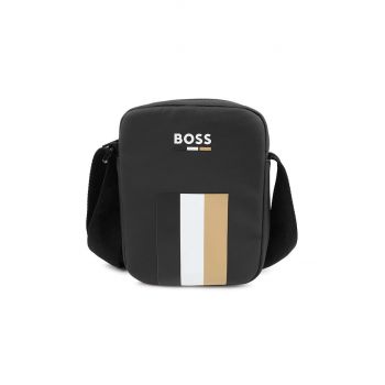 BOSS borseta copii culoarea negru, J51590