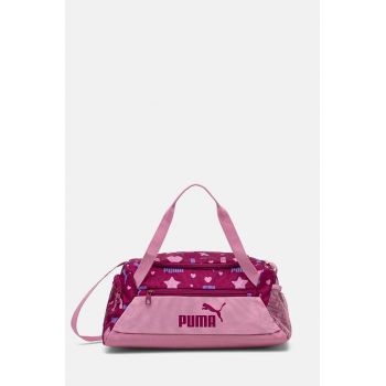 Puma geanta copii Phase Sports Bag culoarea roz, 906580