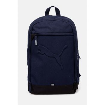 Puma rucsac culoarea albastru marin, mare, neted