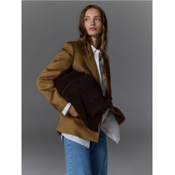 Reserved - LADIES` BAG - maro-închis