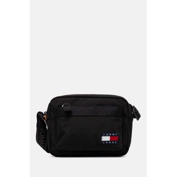Tommy Jeans borseta culoarea negru, AM0AM12409