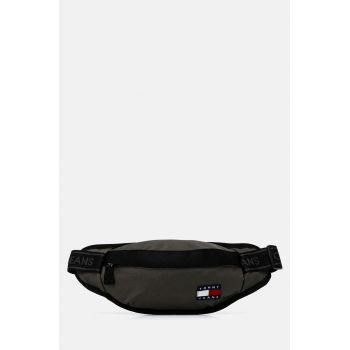 Tommy Jeans borseta culoarea verde, AM0AM12412