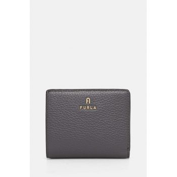 Furla portofel de piele femei, culoarea gri, WP00307.HSF000.2269S