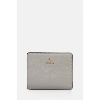Furla portofel de piele femei, culoarea gri, WP00307.HSF000.3291S