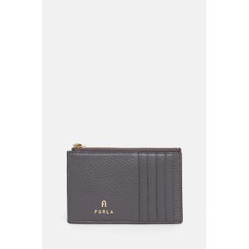 Furla portofel de piele femei, culoarea gri, WP00310.HSF000.2269S
