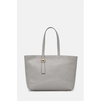 Furla poseta de piele culoarea gri, WB01353.HSF000.3291S