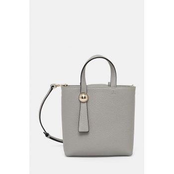 Furla poseta de piele culoarea gri, WE00666.HSF000.3291S