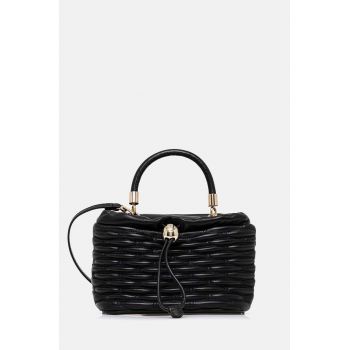 Furla poseta de piele culoarea negru, WE00716.BX3221.O6000