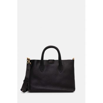 Gianni Chiarini poseta de piele ARETHA culoarea negru, BS 10882 RNGDBL