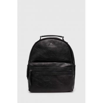 Medicine rucsac femei, culoarea negru, mare, neted