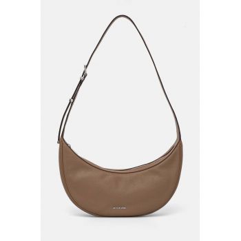 MICHAEL Michael Kors geanta de piele culoarea maro, 32T4S1UC6L