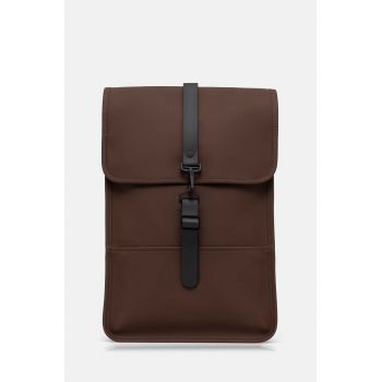Rains rucsac Backpack Mini W3 culoarea maro, mare, neted, 13020-23