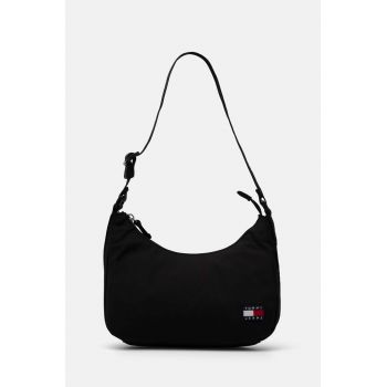 Tommy Jeans poseta culoarea negru, AW0AW16495