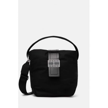 Tommy Jeans poseta culoarea negru, AW0AW16513