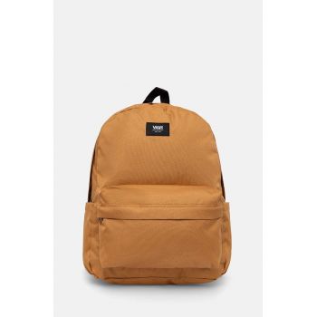 Vans rucsac culoarea maro, mare, neted, VN000H4W1OU1